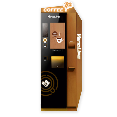 MDB Coffee Vending Machine With Card Reader 50Hz Vendlife Galvanized Shell