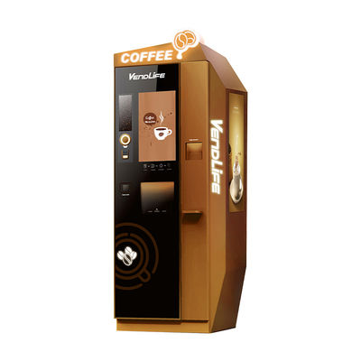 220V 커피 사업 자동 판매기, 60Hz 에스프레소 커피 자동 판매기