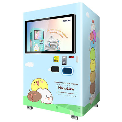아이스크림 자동 판매기 Nfc 지불 유효한 OEM